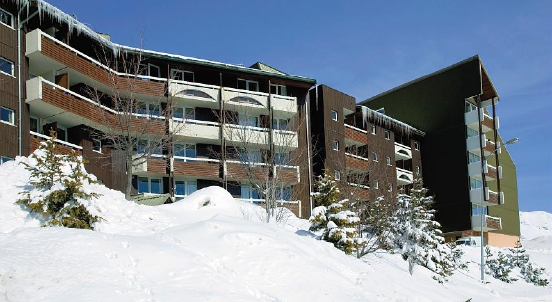 Well located in next to the ski slopes of Alpe d'Huez