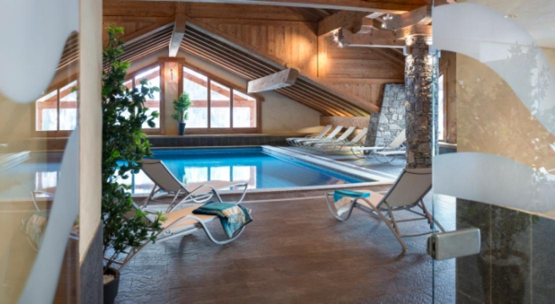Pool at Les Alpages De Champagny