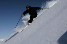 Les Arcs offers experts some superb off piste opportunities
